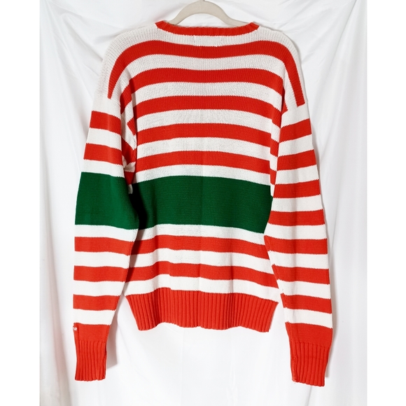 Vintage 1992 Polo Ralph Lauren Sailing Striped Sweater - Picture 5 of 7